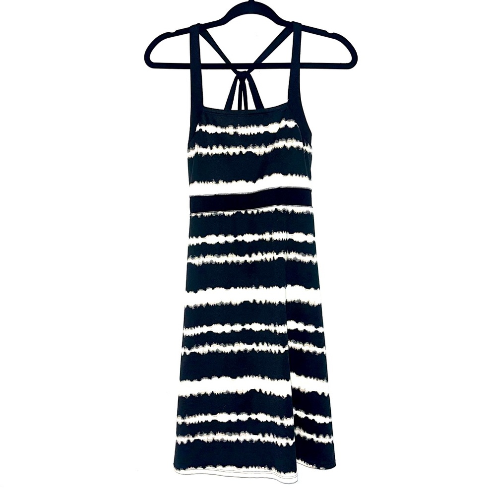 Soybu Black and White Activewear Dress